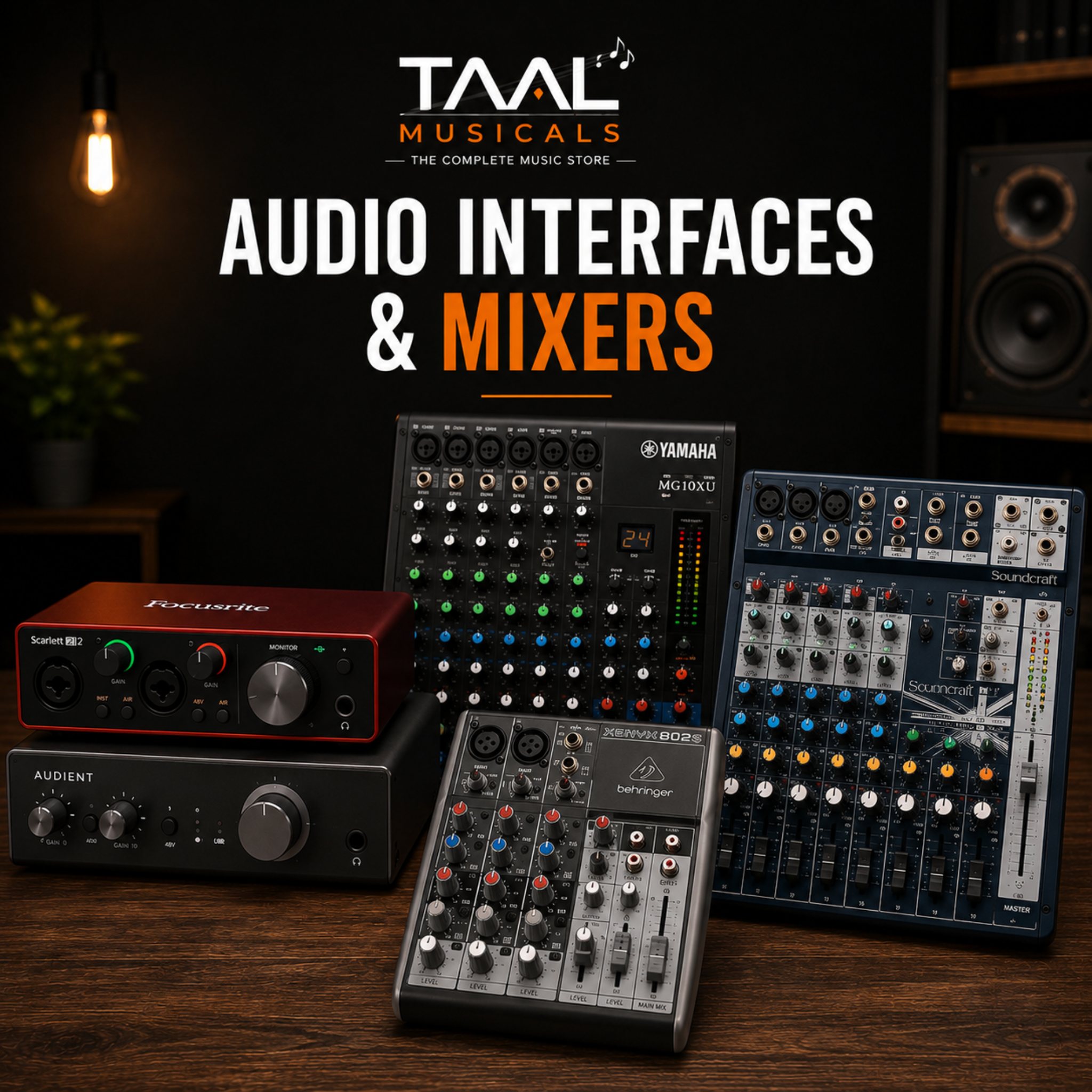 Audio Interface & Mixers