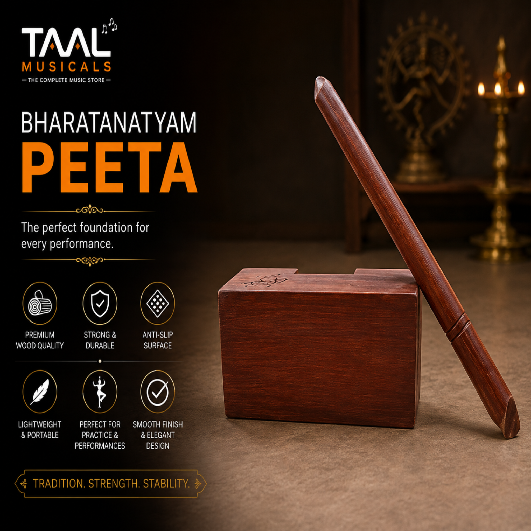 BHARTANATAYAM PEETA