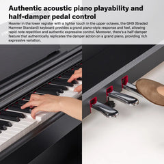 Yamaha YDP105 Digital Piano with Bench - Taal Musicals