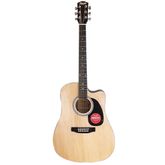 FENDER SA-150C DREADNOUGHT SQUIER GUITAR CUTWAY NATURAL