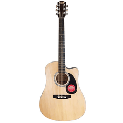 FENDER SA-150C DREADNOUGHT SQUIER GUITAR CUTWAY NATURAL