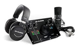 M-Audio AIR 192|4 Vocal Studio Pro -Complete Recording Package - 2-In/2-Out USB Audio Interface with Condenser Microphone, Shockmount, XLR Cable, Headphones and Pro Software Suited Software Suite - Taal Musicals