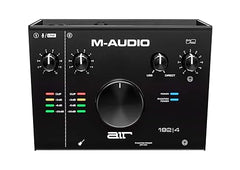 M-Audio AIR 192|4 Vocal Studio Pro -Complete Recording Package - 2-In/2-Out USB Audio Interface with Condenser Microphone, Shockmount, XLR Cable, Headphones and Pro Software Suited Software Suite - Taal Musicals