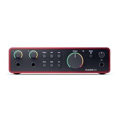 Focusrite Scarlett 2i2 4th Gen USB audio interface  - Taal Musicals