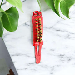 Bharatanatyam Ghungroo Leather 2Line – Taal Musicals