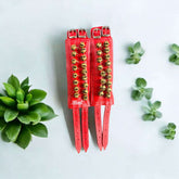 Bharatanatyam Ghungroo Leather 2Line β Taal Musicals