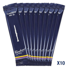Vandoren CR113 Traditional Eb Clarinet Reeds – Strength 3.0 | Pack of 10