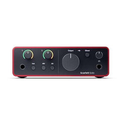 Focusrite Scarlett Solo 4th Gen USB Audio Interface- Taal Musicals