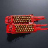 Bharathanatyam Ghungroo Leather 4Line - Taal Musicals