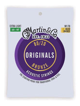 Martin Strings Acoustic Guitar Strings 80/20 EXL 10-47 M170 - Taal Musicals