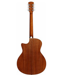 ORANGEWOOD GUITARS Rey-M Grand Auditorium Cutaway Layered Mahogany With Bag - Taal Musicals