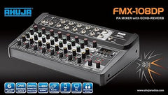 Ahuja FMX-108DP PA 8 Channel mixer - Taal Musicals