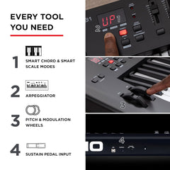 M-Audio Oxygen MKV – 61 Key USB MIDI Keyboard Controller - Taal Musicals