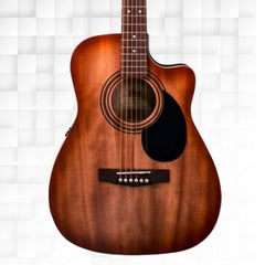 Cort AF500MCE Mahogany Electro Acoustic Guitar Price in India | Buy Online Taal Musicals