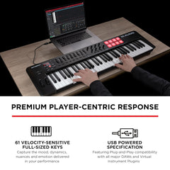 M-Audio Oxygen MKV – 61 Key USB MIDI Keyboard Controller - Taal Musicals