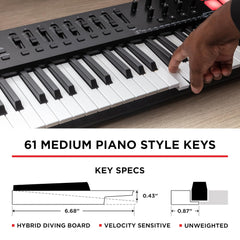 M-Audio Oxygen MKV – 61 Key USB MIDI Keyboard Controller - Taal Musicals