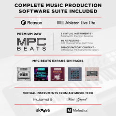 M-Audio Oxygen MKV – 61 Key USB MIDI Keyboard Controller - Taal Musicals