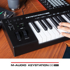 M-Audio Keystation 88 MK3 – 88 Key Semi Weighted MIDI Keyboard - Taal Musicals