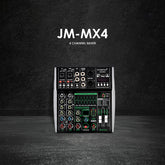 Clarion Professional Audio Mixer JM-MX4-Taal Musicals