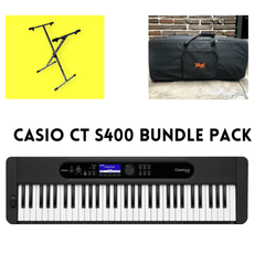 Casio CT S400 Bundle Pack- Taal Musicals