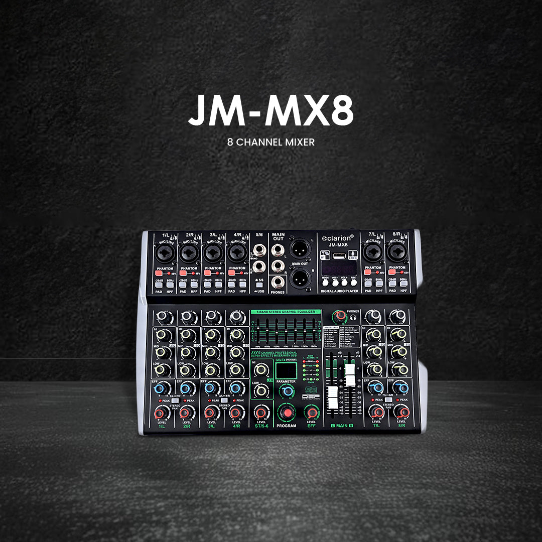 CLARION MIXER JM MX 8