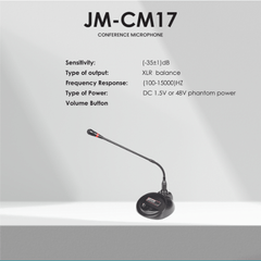 Clarion JM-CM17 Conference Microphone - Taal Musicals