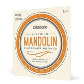 D'Addario EJ74 Phosphor Bronze Mandolin Strings Medium - Taal Musicals
