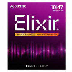 ELIXIR 10-47 GUITAR STRINGS