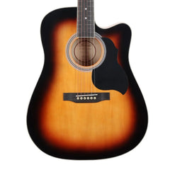 Granada GL113D-C Cutaway Acoustic Guitar – Vintage Sunburst