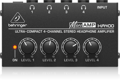 Behringer Ha400 4-Channel Headphone - Taal Musicals