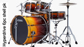 TAMA Acoustic Drum Set ML62HZBS Sunset (6Piece) With Cobra Hardware 600 - Taal Musicals
