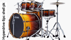 TAMA Acoustic Drum Set ML62HZBS Sunset (6Piece) With Cobra Hardware 600 - Taal Musicals