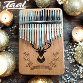 Wooden Kalimba 17 Keys Thumb Piano - Taal Musicals