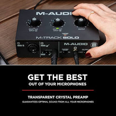 M-Audio M Track Solo USB Audio Interface - Taal Musicals
