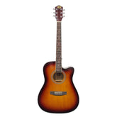"Guitar – 41″ Cutaway Acoustic OTO OCR-241CG | Gloss Sunburst Finish | Semi-Acoustic Jack | Free Learning Book, Polish & Cloth – Taal Musicals".