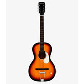 Acoustic guitar with a sunburst finish