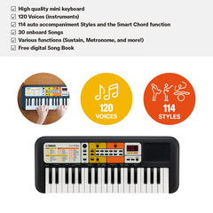 YAMAHA PORTABLE KEYBOARD – PSS-F30