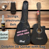 Dolphin Guitar With Full Pack - Taal Musicals