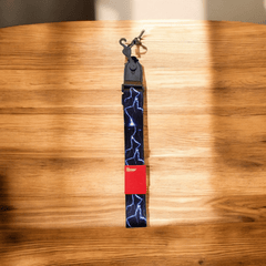 Havana Polyester Guitar Strap (Blue) - Taal Musicals