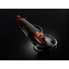 Yamaha SV255 5-String Silent Violin – Electric Violin with Adaptor | Natural Finish.