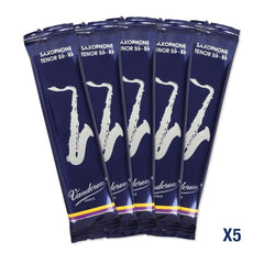 Vandoren SR223 Traditional Tenor Saxophone Reeds – Strength 3.0 | Pack of 5