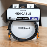 Roland Black Series 10ft MIDI Cable RMIDI-B10 - Taal Musicals