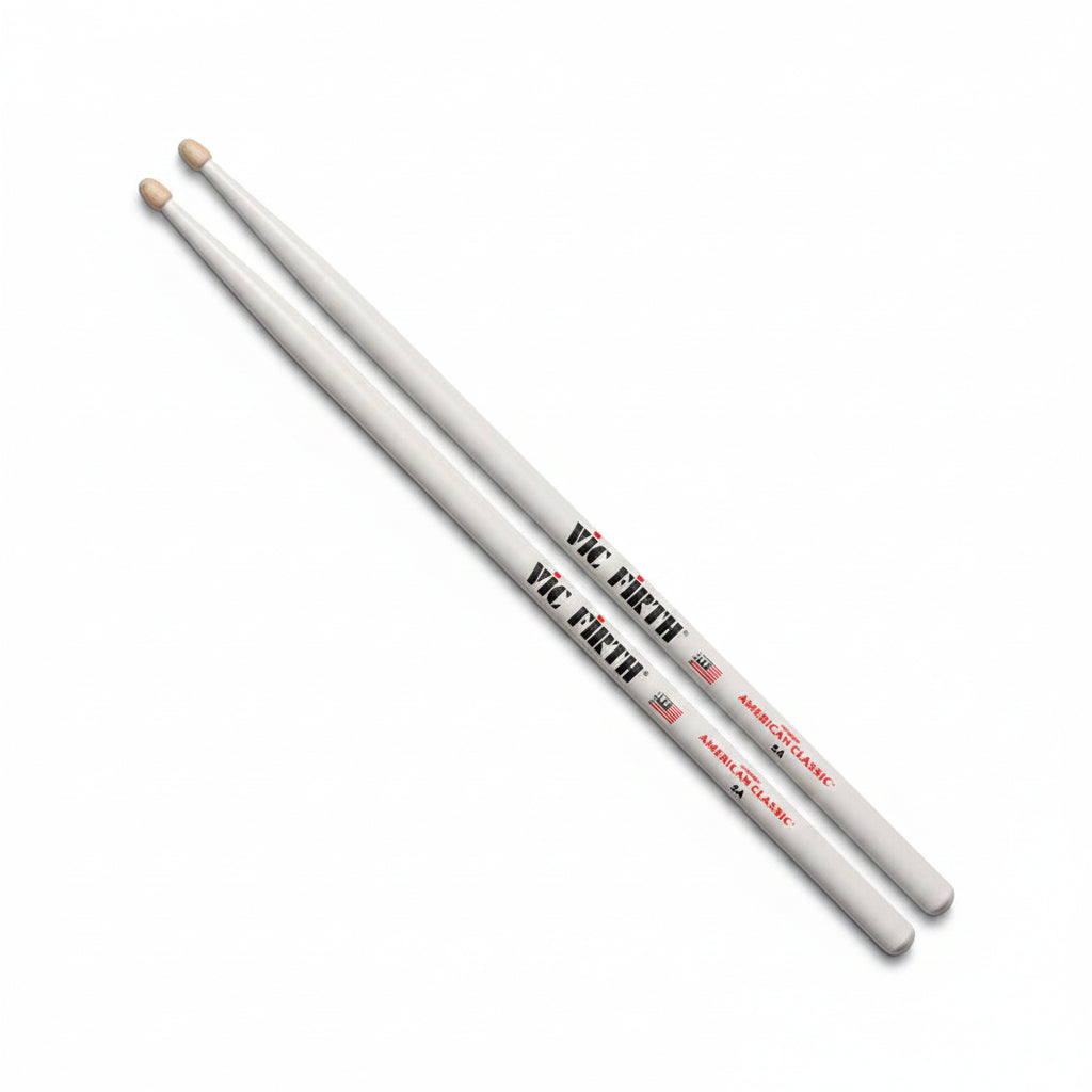 VIC FIRTH DRUM STICKS 5A WHITE