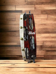 Kanjira- Wooden Made With Jingles & Skin (10 Inches) – Taal Musicals