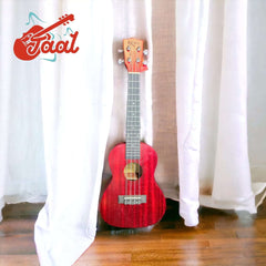Ukelele – Kaps (Red) – Taal Musicals