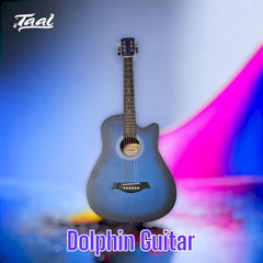 Acoustic Guitar Dolphin Blue Bundle Pack– Taal Musicals