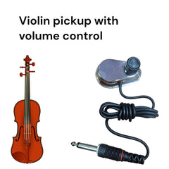 Violin Pickup with Volume Controller – Clip – Taal Musicals