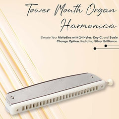 Tower 24-Hole Harmonica in Key of C – Taal Musicals