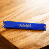 DOLPHIN HARMONICA 24HOLE Blue – Taal Musicals