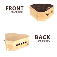 Clapbox Travel Cajon 2-Sided with Carry Bag
